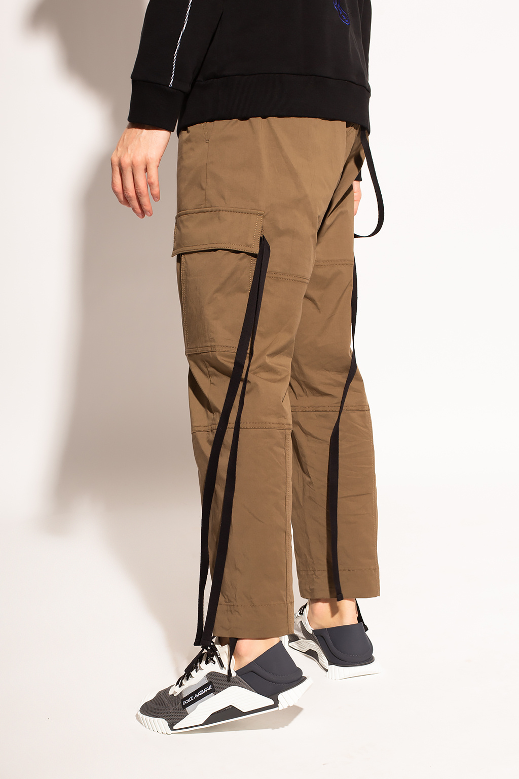 Marcelo Burlon Trousers with numerous pockets